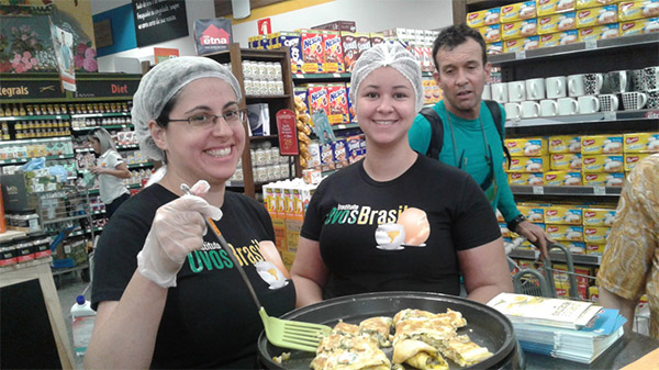 Empresa: Instituto Ovos Brasil - Nome: Jonathan - Título da Ação: Pão de Açúcar Unidade Brigadeiro Luís Antônio – degustação de omelete